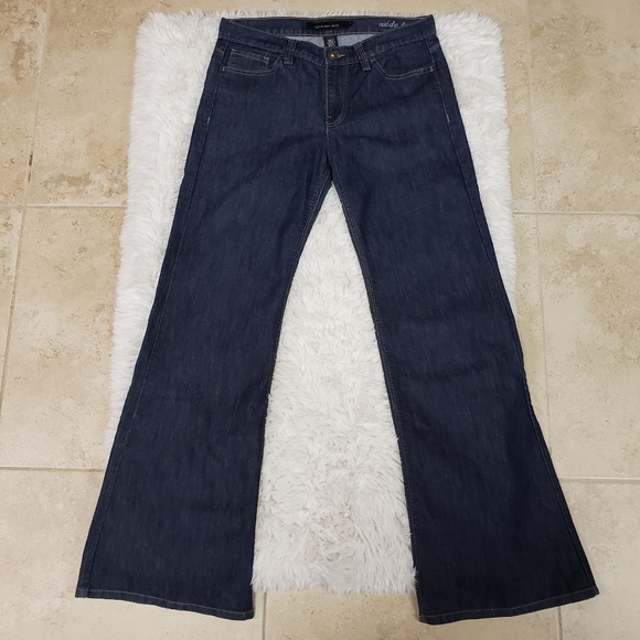 Calvin Klein Size 8 Wide Leg Blue - Picture 17 of 17